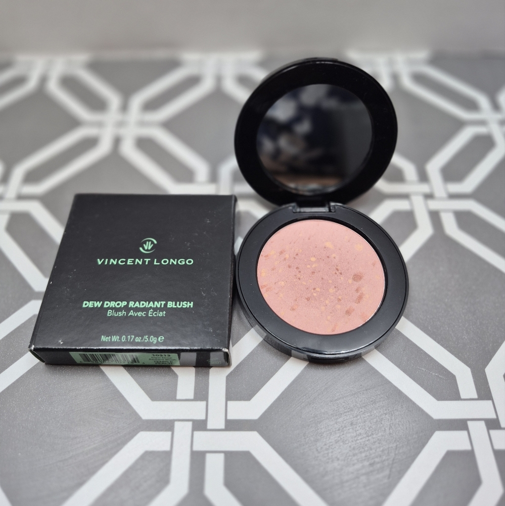 Vincent Longo Dew Drop Radiant Blush - 10313 Temple Peach - Brand New in Box